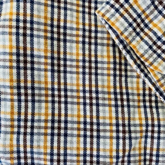 Peek | Fall Plaid button Down Casual Shirt GUC XL/10 - Picture 6 of 8